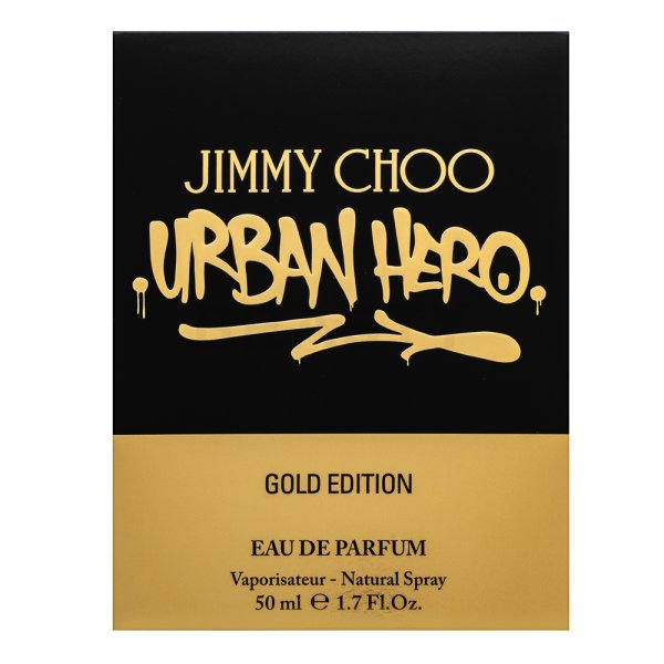 Jimmy Choo Urban Hero Gold Edition Eau de Parfum bărbați Extra Offer 2 50 ml