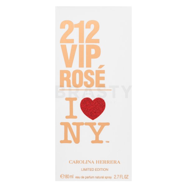 Carolina Herrera 212 VIP Rosé I Love NY Limited Edition parfémovaná voda pro ženy Extra Offer 3 80 ml