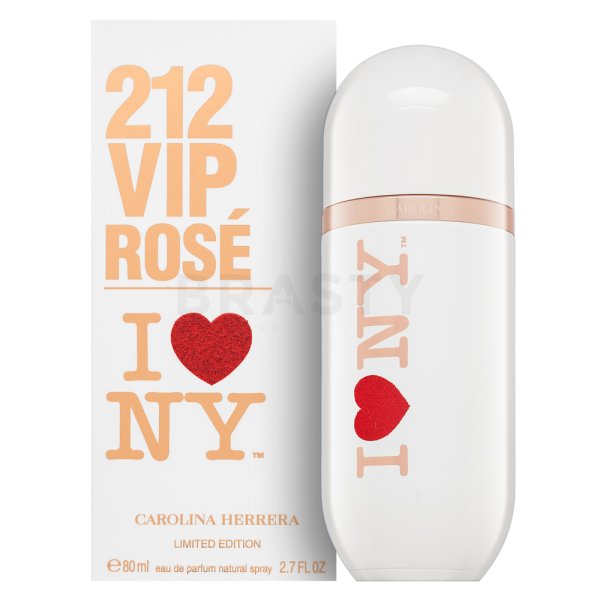 Carolina Herrera 212 VIP Rosé I Love NY Limited Edition parfémovaná voda pro ženy Extra Offer 3 80 ml