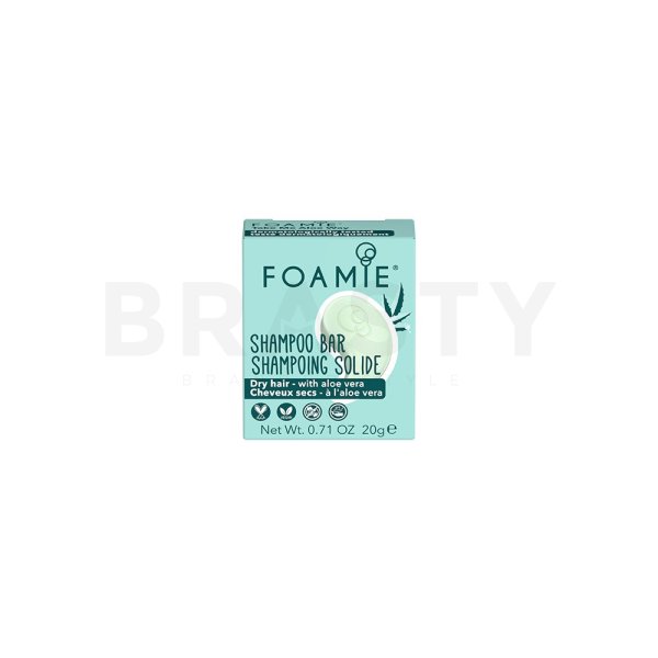 Foamie Shampoo Bar pentru păr uscat Aloe Vera 20 g