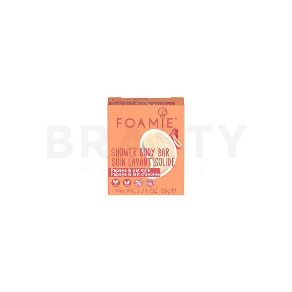 Foamie Shower Body Bar Papaya & Oat Milk 20 g