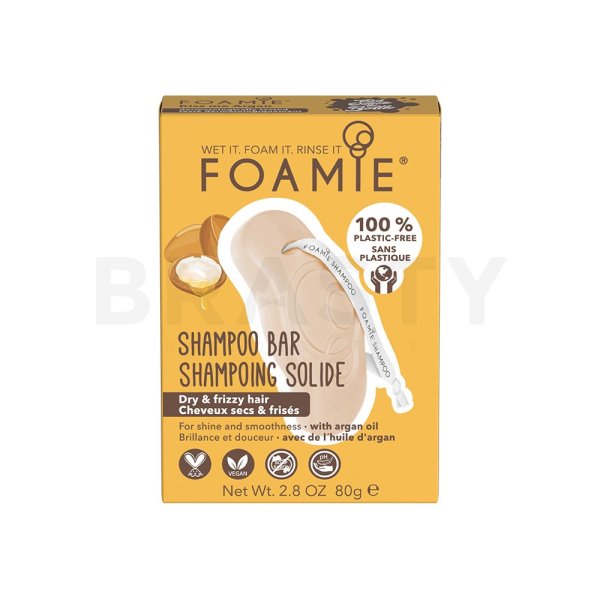 Foamie Shampoo Bar за къдрава коса Argan Oil 80 g