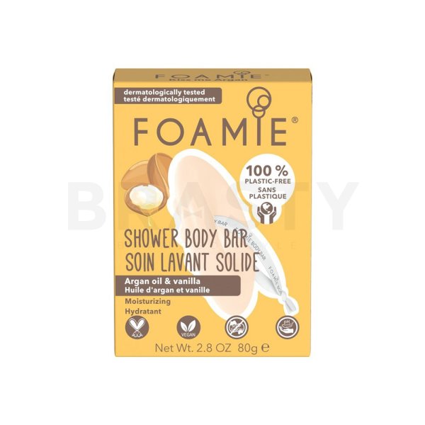 Foamie Shower Body Bar Argan Oil & Vanilla 80 g