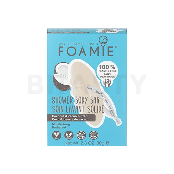 Foamie Shower Body Bar Coconut & Cacao Butter 80 g