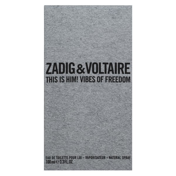 Zadig & Voltaire This is Him! Vibes Of Freedom Eau de Toilette férfiaknak Extra Offer 2 100 ml