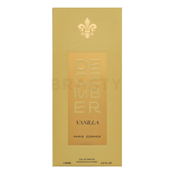 Paris Corner December Vanilla Eau de Parfum uniszex Extra Offer 2 85 ml