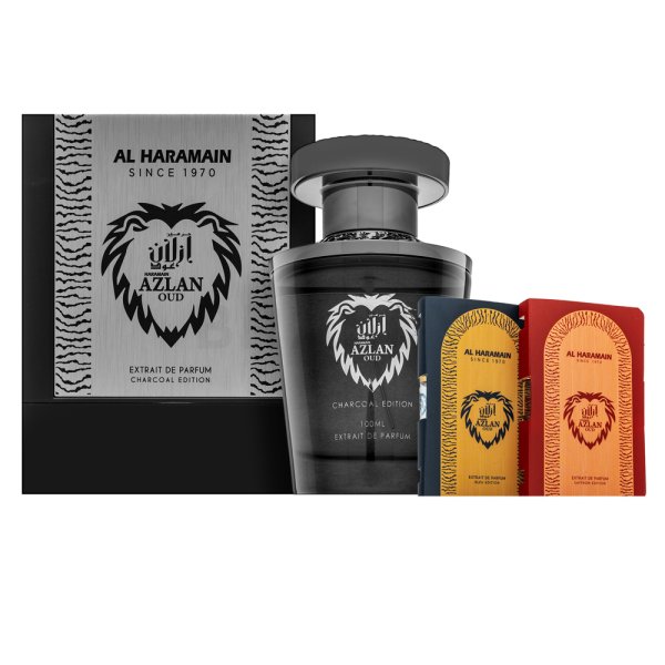 Al Haramain Azlan Oud Charcoal Parfüm für Herren Extra Offer 2 100 ml