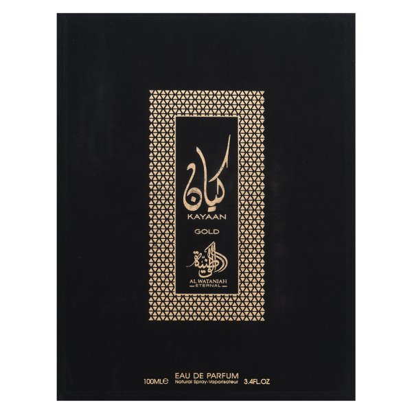 Al Wataniah Kayaan Gold Eau de Parfum für Herren Extra Offer 2 100 ml