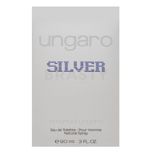Emanuel Ungaro Ungaro Silver Eau de Toilette férfiaknak Extra Offer 3 90 ml