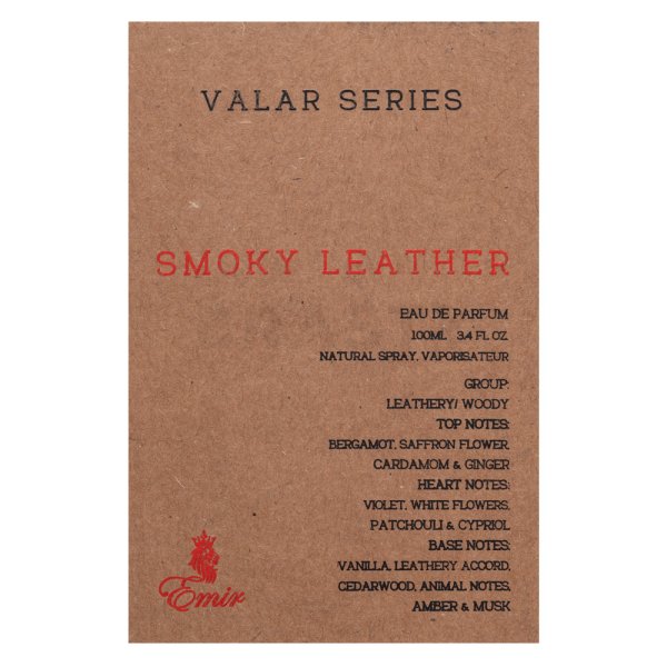 Emir Smoky Leather parfémovaná voda unisex Extra Offer 2 100 ml