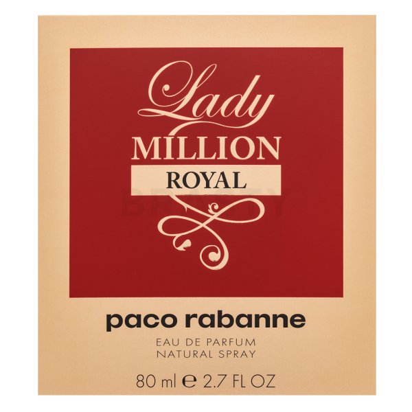 Paco Rabanne Lady Million Royal Eau de Parfum für Damen Extra Offer 3 80 ml