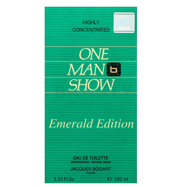 Jacques Bogart One Man Show Emerald Edition Eau de Toilette para hombre Extra Offer 3 100 ml