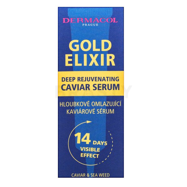 Dermacol Gold Elixir oční krém Rejuvenating Caviar Eye Cream 15 ml