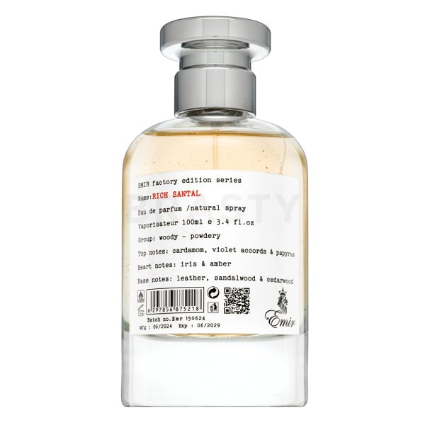 Emir Rich Santal Factory Edition Eau de Parfum uniszex Extra Offer 3 100 ml