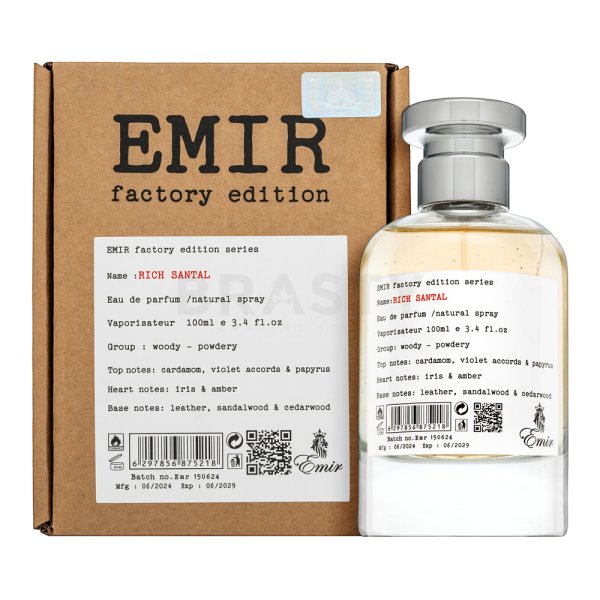 Emir Rich Santal Factory Edition Eau de Parfum uniszex Extra Offer 3 100 ml