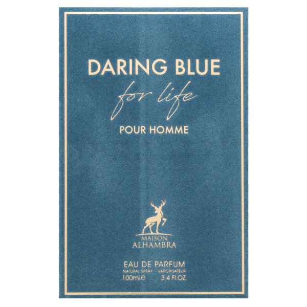 Maison Alhambra Daring Blue For Life Eau de Parfum bărbați Extra Offer 3 100 ml