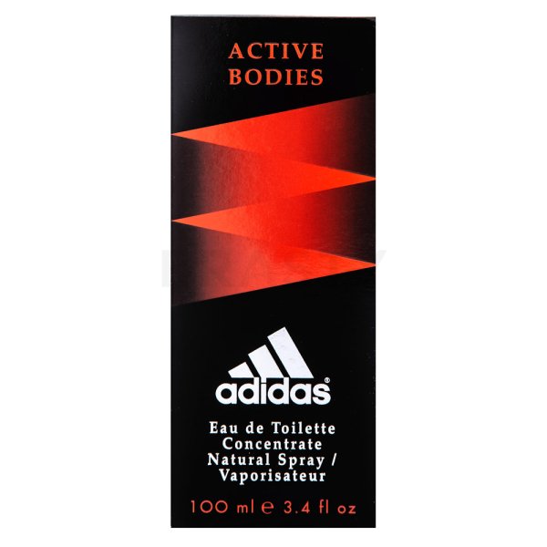 Adidas Active Bodies Eau de Toilette für Herren Extra Offer 3 100 ml