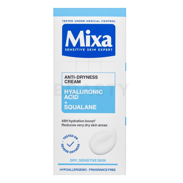 Mixa Hyaluronic Acid + Squalane krem przeciw przesuszeniu Anti-Dryness Cream 50 ml