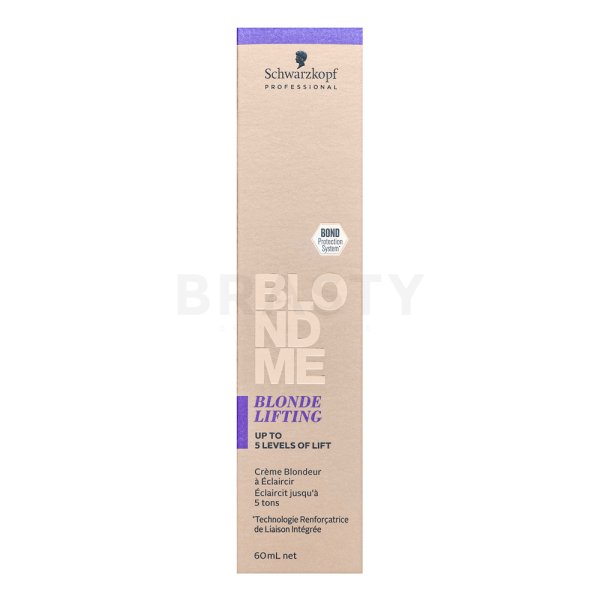 Schwarzkopf Professional BlondMe Blonde Lifting crema colorante tonificante per capelli chiari Ash 60 ml