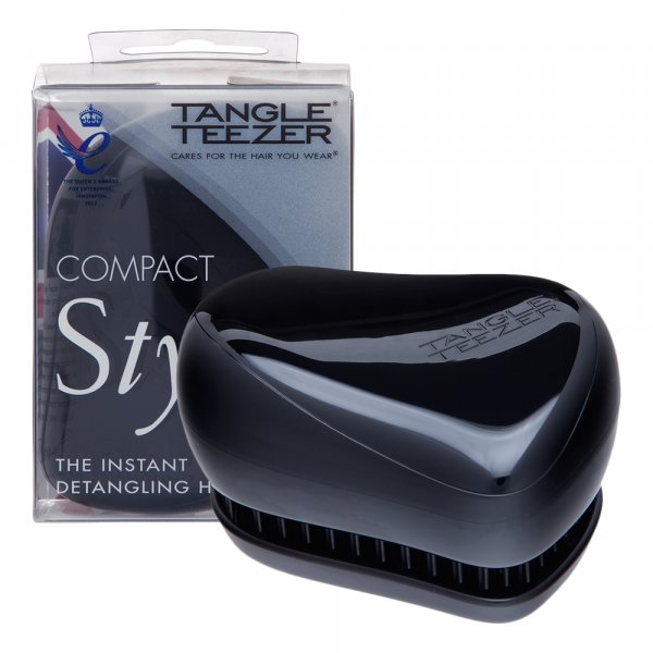 Tangle Teezer Compact Styler hairbrush Black Sizzle