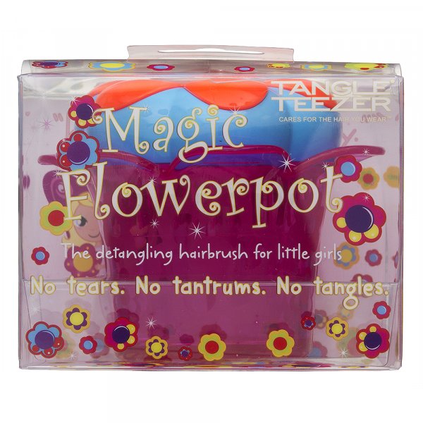 Tangle Teezer Magic Flowerpot hairbrush for kids Popping Purple