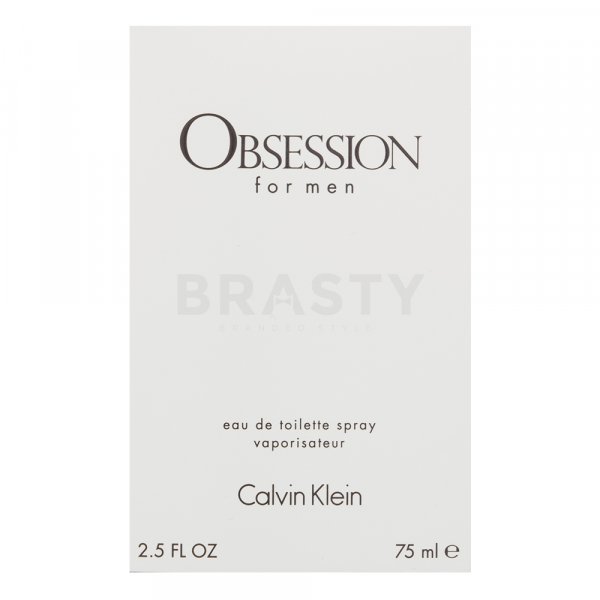 Calvin Klein Obsession for Men Eau de Toilette bărbați 75 ml