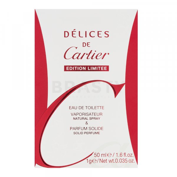 Cartier Délices de Cartier Edition Limitee parfémovaná voda pro ženy 50 ml