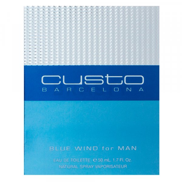 Custo Barcelona Blue Wind Eau de Toilette für Herren 50 ml