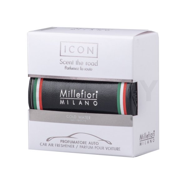 Millefiori Milano Icon Car Air Freshener Cold Water Urban