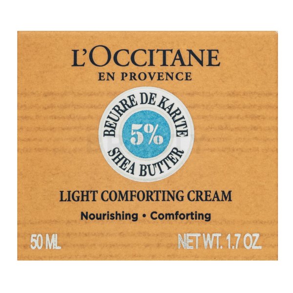 L'Occitane Shea Butter krém Light Comforting Cream 50 ml