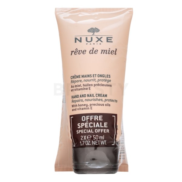 Nuxe Rêve De Miel vyživující krém Hand and Nail Cream 2 x 50 ml