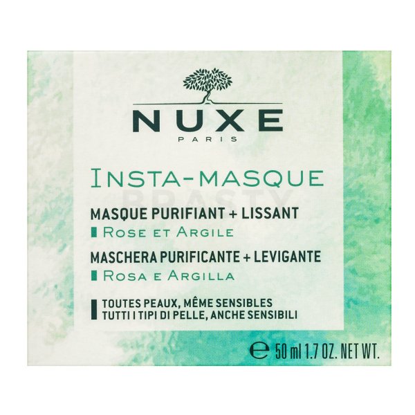 Nuxe Insta-Masque mască de curățare Purifying + Smoothing Mask 50 ml