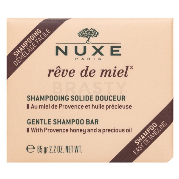 Nuxe Rêve De Miel Gentle Shampoo Bar Shampoo solido effetto nutriente 65 g