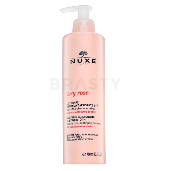 Nuxe Very Rose hidratáló testápoló Soothing Moisturising Body Milk 400 ml