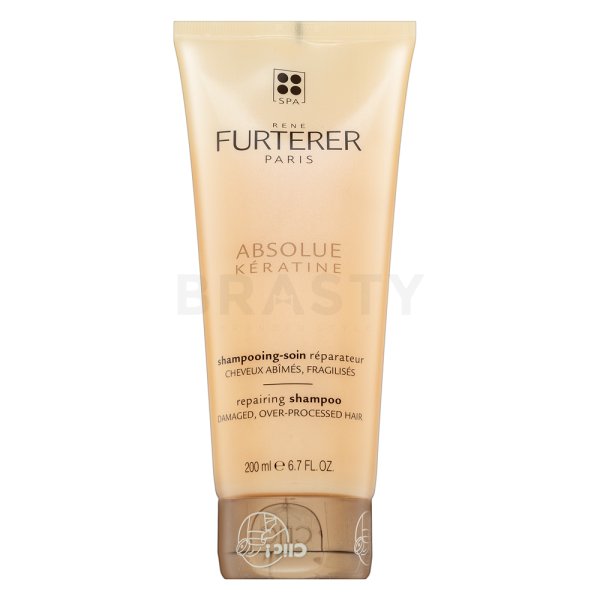 Rene Furterer Absolue Kératine Repairing Shampoo Stärkungsshampoo für chemisch behandeltes Haar 200 ml