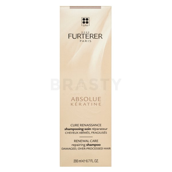 Rene Furterer Absolue Kératine Repairing Shampoo posilujúci šampón pre chemicky ošetrené vlasy 200 ml