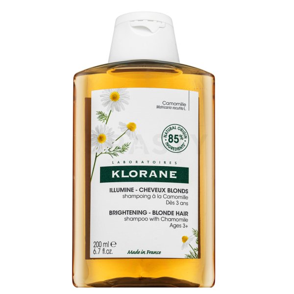 Klorane Blond Highlights Shampoo sampon szőke hajra 200 ml