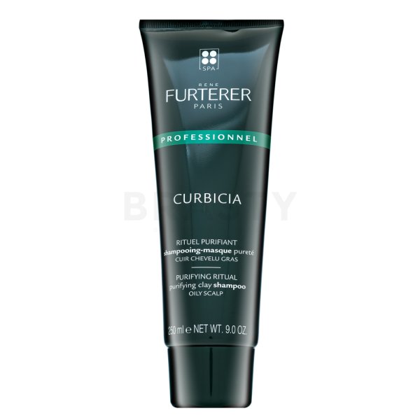 Rene Furterer Curbicia Purifying Ritual Purifying Clay Shampoo čisticí šampon pro mastnou pokožku hlavy 250 ml
