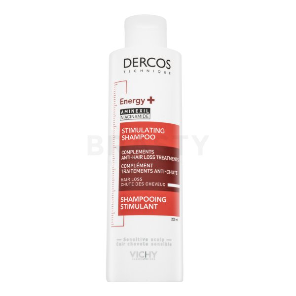 Vichy Dercos Stimulating Shampoo sampon hranitor pentru par subtire 200 ml