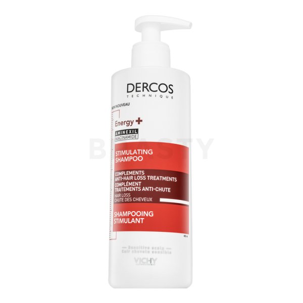 Vichy Dercos Stimulating Shampoo erősítő sampon ritkuló hajra 400 ml