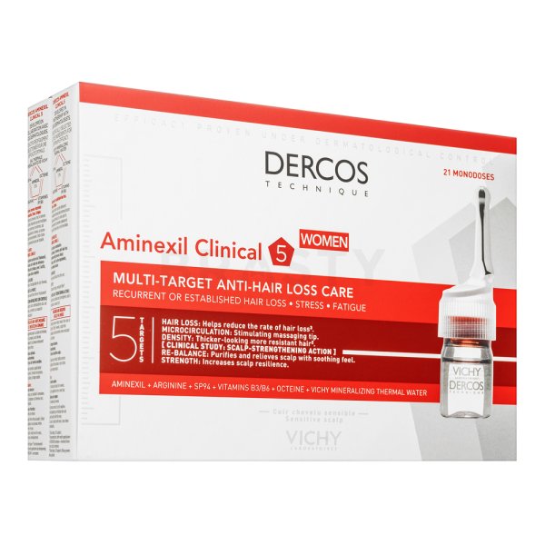 Vichy Dercos Aminexil Clinical 5 tratament pentru păr impotriva căderii părului 21x6 ml