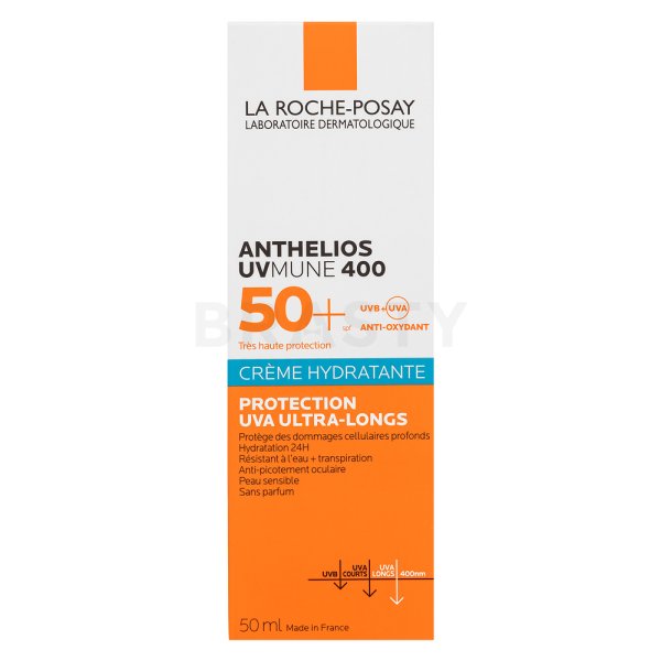 La Roche-Posay ANTHELIOS cremă de protecție solară UVMUNE 400 Hydrating Cream SPF50+ 50 ml