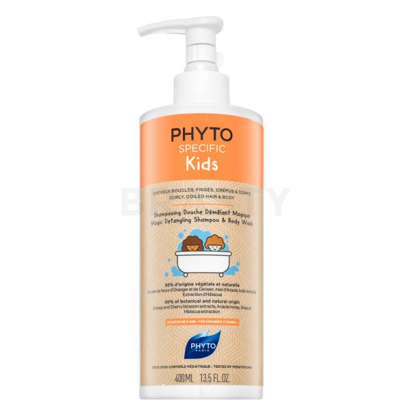 Phyto PhytoSpecific Kids Magic Detangling Shampoo & Body Wash odżywczy szampon dla łatwiejszego rozszczesywania 400 ml