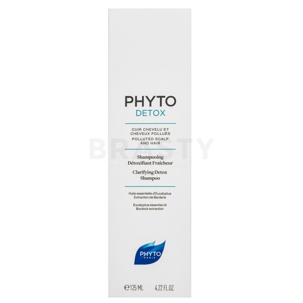 Phyto PhytoDetox Clarifying Detox Shampoo čisticí šampon pro oslabené vlasy 125 ml