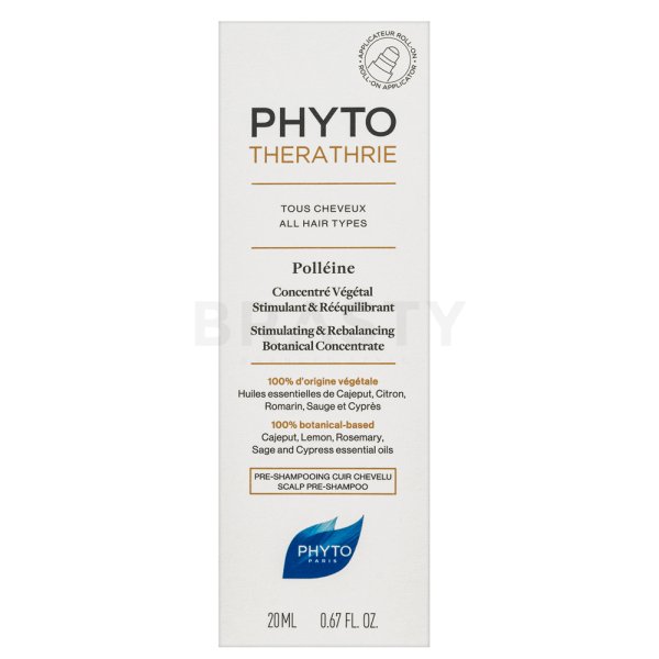 Phyto PhytoTherathrie Stimulating & Rebalancing Botanical Concentrate cuidado regenerativo concentrado Para todo tipo de cabello 20 ml