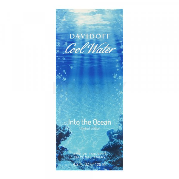 Davidoff Cool Water Man Into The Ocean Eau de Toilette férfiaknak 125 ml