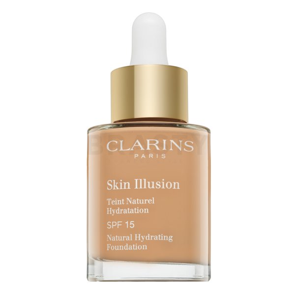 Clarins Skin Illusion Natural Hydrating Foundation fond de ten lichid cu efect de hidratare 108.5 Cashew 30 ml
