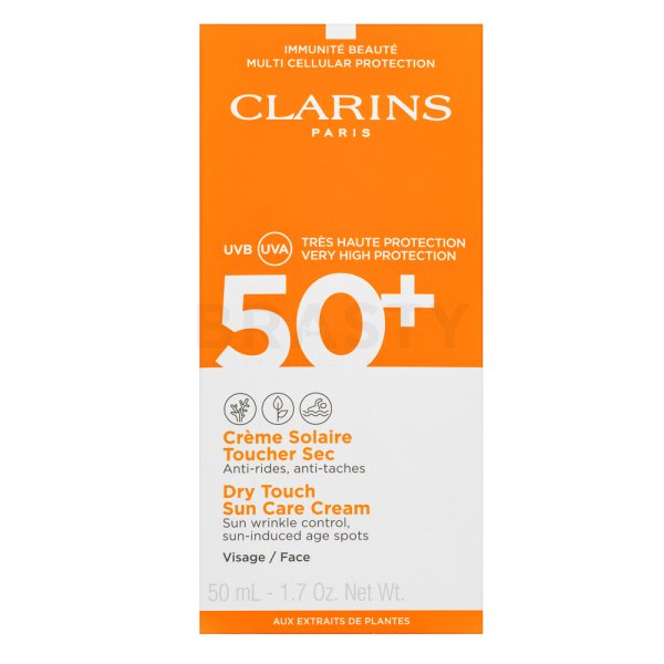 Clarins Sun Care krém na opalování Cream For Face SPF 50 50 ml