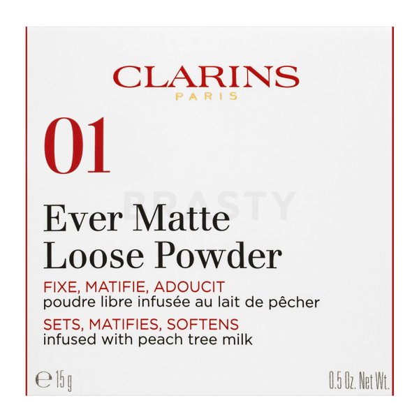 Clarins Ever Matte Loose Powder cipria con un effetto opaco 01 15 g