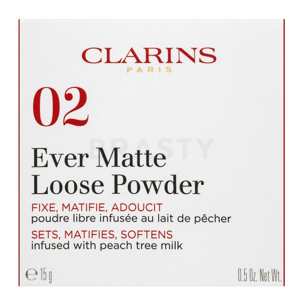 Clarins Ever Matte Loose Powder cipria con un effetto opaco 02 15 g
